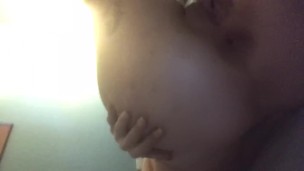 Naughty milf plays with herself