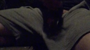 way too much ALCOHOL, but still trying to get my DICK HARD and JERK OFF in a PARKING LOT