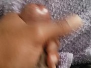 Had to rub one out 