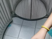 Отсосала Большой Хуй Клиенту В Солярии - Любительское 1/16