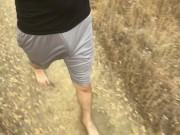 Walk Out with your Cock Out| Long Dick Walking/ Freeballing/ Swaying 60fps