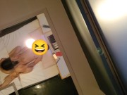 天井の鏡で隠し撮り 10/16