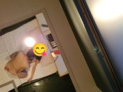 天井の鏡で隠し撮り 12/16