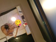 天井の鏡で隠し撮り 13/16