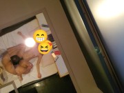 天井の鏡で隠し撮り 6/16