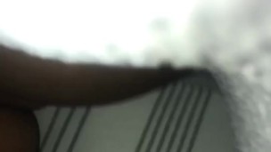 Latina rubbing her wet pussy
