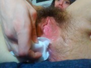 OLD Pink MoonLust Video Onlyfans PAWG SLUT Gushes Girl Pussy Cum Fingering ANAL Gspot with Baby Wipe 7/16