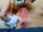 OLD Pink MoonLust Video Onlyfans PAWG SLUT Gushes Girl Pussy Cum Fingering ANAL Gspot with Baby Wipe 9/16