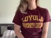 MY SEXY HOT WIFE SENDS ME VIDEO OF HER MASTERBATING AND CUMMING 13/16