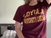 MY SEXY HOT WIFE SENDS ME VIDEO OF HER MASTERBATING AND CUMMING 14/16