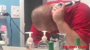 Jimmy Malone SHAVE HEAD-Red Shirt