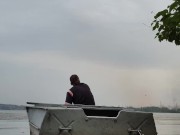 It is necessary to pump out water from the boat. 11/16