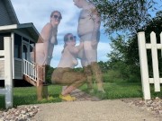 Hot Outdoor Blowjob and Facial Full Nude Married Couple Missy and George 2/16