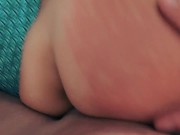 Shy stepsister takes hard cock rough & swallows load - POV 7/16