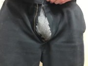 Undressing this big white cock for you 