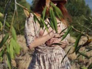 How to spend the last hot sunny days? Outdoor sex! Extreme fuck on wild nature - Ruda Cat 3/16