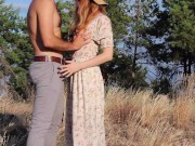 How to spend the last hot sunny days? Outdoor sex! Extreme fuck on wild nature - Ruda Cat 4/16