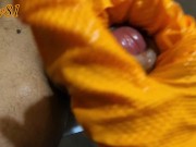 NO DAMN!during the waxing the man cock gets hard and the beautician makes him ejaculate,OMG Shely81 11/16