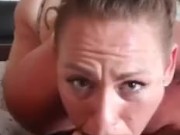 Thick PAWG sucking & throating BBC! 9/16