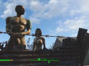 Tattooed Women in Fallout. Sex with kindling music | PC gameplay 1/16