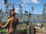 Tattooed Women in Fallout. Sex with kindling music | PC gameplay 4/16