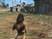 Tattooed Women in Fallout. Sex with kindling music | PC gameplay 8/16