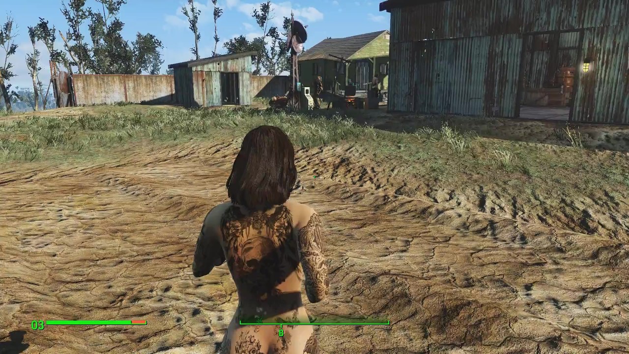 Tattooed Women in Fallout. Sex with kindling music | PC gameplay - Free Sex Video - RedTube