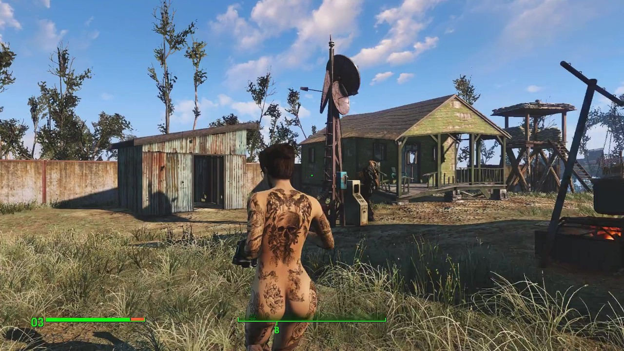 Tattooed Women in Fallout. Sex with kindling music | PC gameplay - Free Sex Video - RedTube