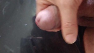 Japanese foreskin penis handjob masturbation 包茎チンポの皮オナニー