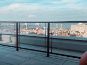 HOT Teacher gets fucked on the roof of her school - PUBLIC 6/16