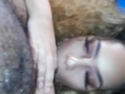 MY BITCH SUCKING DADDY DICK BBC CUMSHOT 3/16