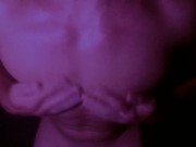 Fit Solo Male Lotions His Body w/ Relaxing Fan Background Noise (ASMR)