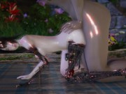 Horror Porn - Sex with monster girl - 3D Porn 11/16