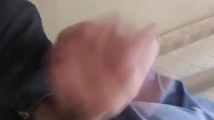 Straight guy thinking about a pussy he cant have and jerking and coming on his desk