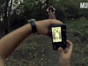 Развел студентку на интимные фотки и выебал в лесу || Часть 1 || Murstar 11/16