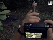 Развел студентку на интимные фотки и выебал в лесу || Часть 1 || Murstar 12/16