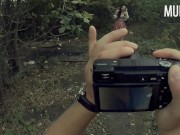 Развел студентку на интимные фотки и выебал в лесу || Часть 1 || Murstar 9/16