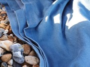 Hot LATINA Caught Adjusting Bikini Thong on a PUBLIC BEACH - Pussy Slip and Cameltoe POV Candid 7/16