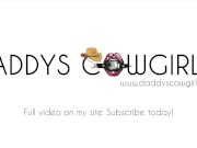 Blindfolded Bound clamped slave dildo fucked in a stockade | daddyscowgirl 16/16