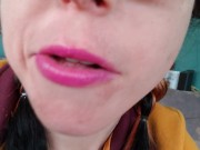 SFW Mouth Eating Popcorn 13/16