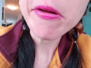 SFW Mouth Eating Popcorn 7/16