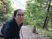 Power Pissing On OUr Hike 3/16