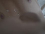 MY PUSSY MAKES HIM CUM TOO FAST - Orgasm Cum Onto Tits, Doggy Style 4K 15/16