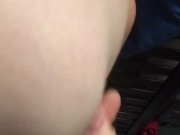 Step mom plays with her tit. Milf red head wants to go to japan