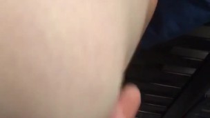 Step mom plays with her tit. Milf red head wants to go to japan
