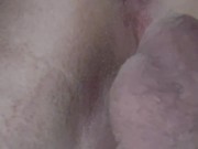 Inserting and Removing Glass Butt Plug