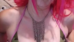Titty play. Interupted... Grr