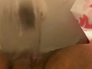 A little fun in the shower 