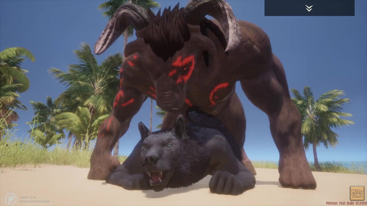 1280px x 720px - Wild Life / Gay Furry Werewolf with Huge Minotaur - RedTube