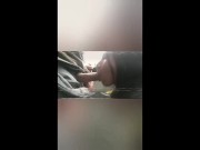 Sucking step-daddys cock for a ride. . Nice cock. 8/16